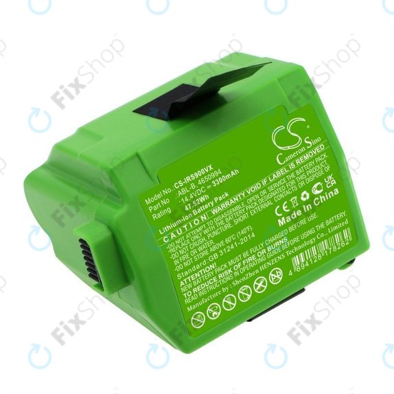 Μπαταρία για iRobot Roomba S9, S9+, ABL-B, 4650994, 14.4V, 3300mAh, HQ