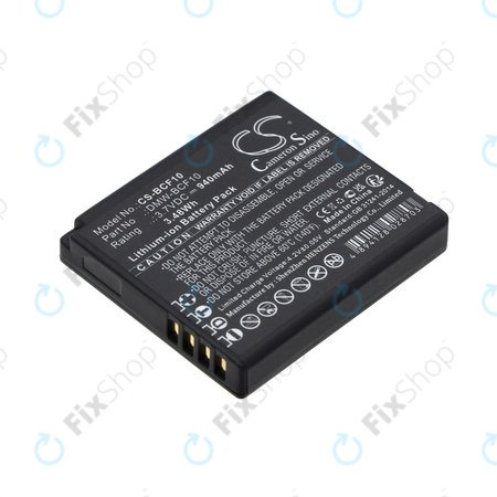 Μπαταρία για Panasonic Lumix DMW-BCF10, 940mAh, Li-Ion, 3.7V, DMW-BCF10, HQ