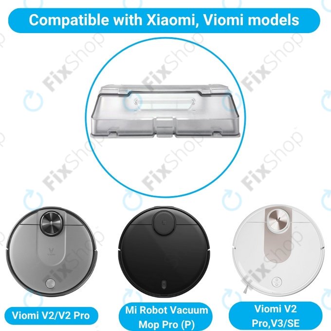 Κάδος Σκόνης για Xiaomi Mi Robot Vacuum Mop Pro (P) | Viomi V2 Pro | V3 | SE