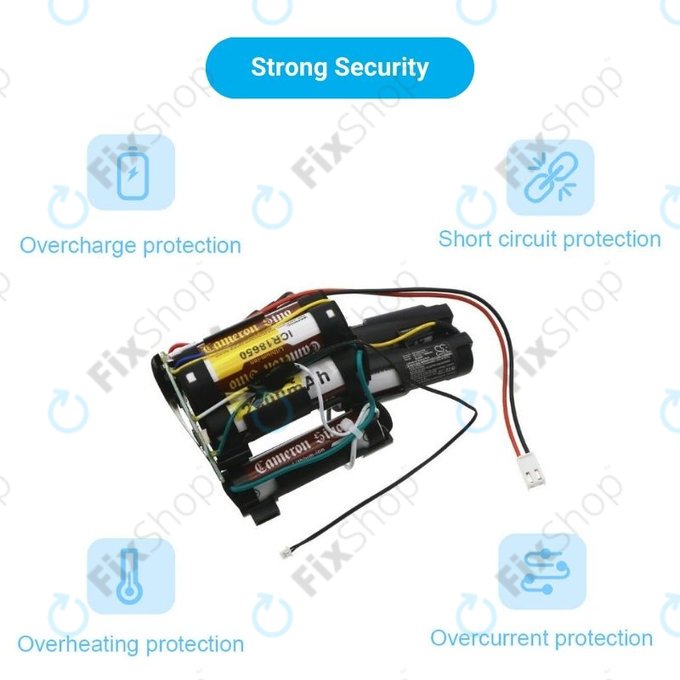 Μπαταρία για Philips PowerPro Aqua FC6408, FC6409, Duo FC6171, FC6172, 300003446961, 69-2008-009-211, 69-2008-009-201, 25.2V, 2000mAh, HQ