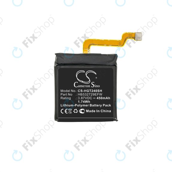 Μπαταρία για Huawei Watch 3, GT2 Pro, 450mAh, Li-Pol, 3.87 V, HB532729EFW, HQ