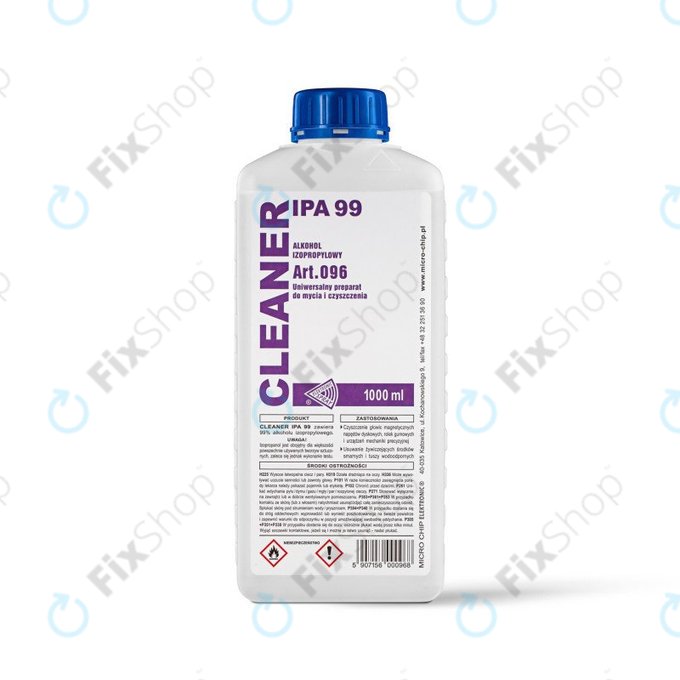 Ισοπροπανόλη 99%, 1000 ml, Cleanser IPA