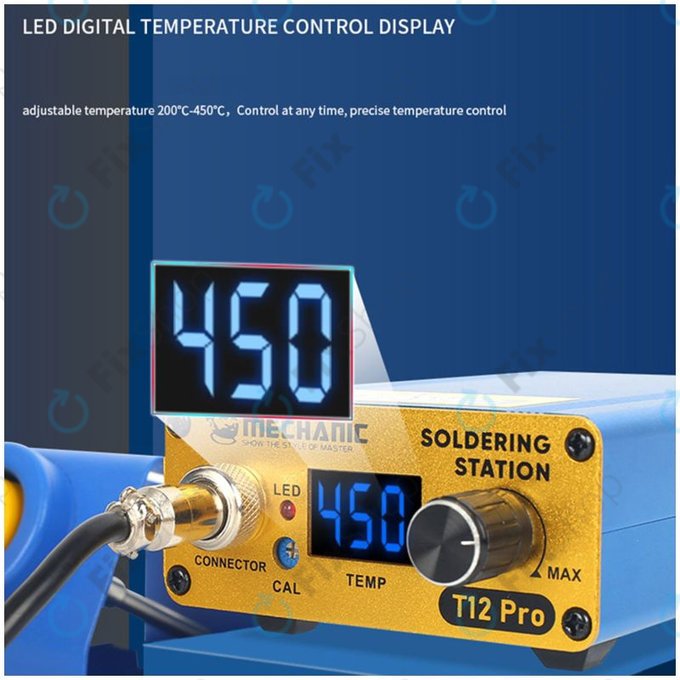 Ψηφιακός Σταθμός Συγκόλλησης για Mechanic T12 Pro