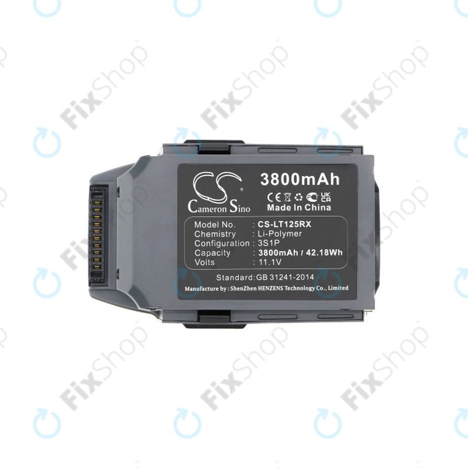 Μπαταρία για DJI Mavic Pro, 3800mAh, Li-Pol, 11.1 V, GP785075-38300DB, HQ