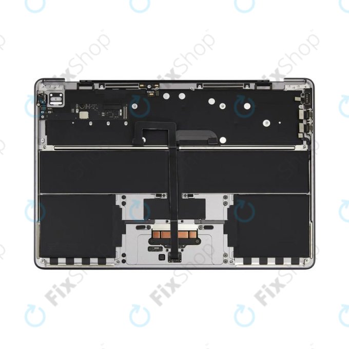 Άνω πλαίσιο πληκτρολογίου για MacBook Air 13", A3113 (2024), με πληκτρολόγιο US και μπαταρία, Space Gray, 661-40227, Genuine Apple