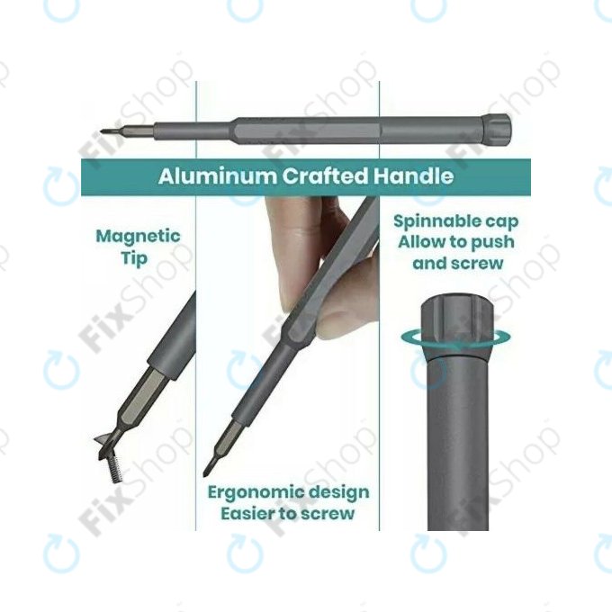 Πολυλειτουργικό Σετ Μαγνητικών Κατσαβιδιών Ακριβείας 25in1 για Xiaomi Mijia Wiha