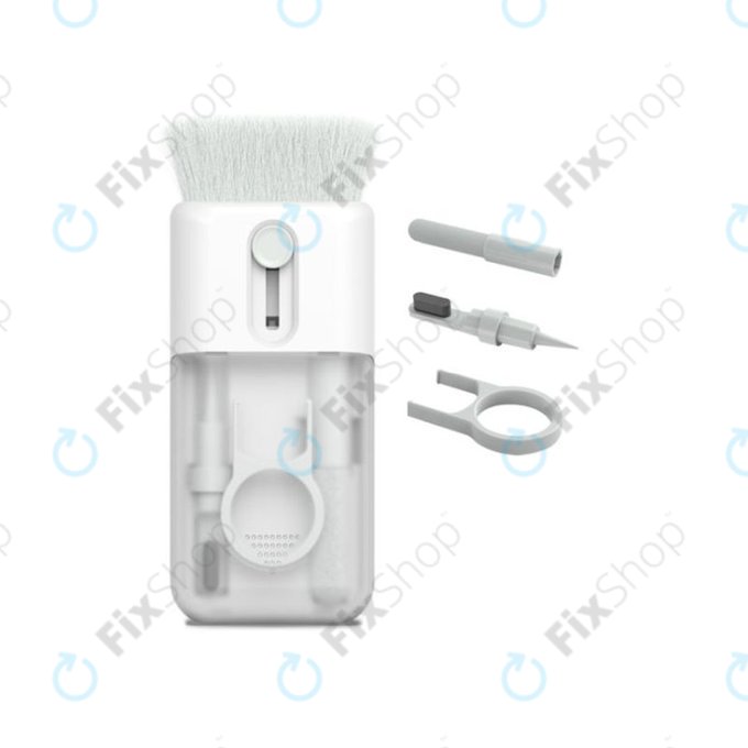 Πολυλειτουργικό Κιτ Βούρτσας με Ύφασμα & Εργαλείο Αφαίρεσης Κλειδιών 6in1