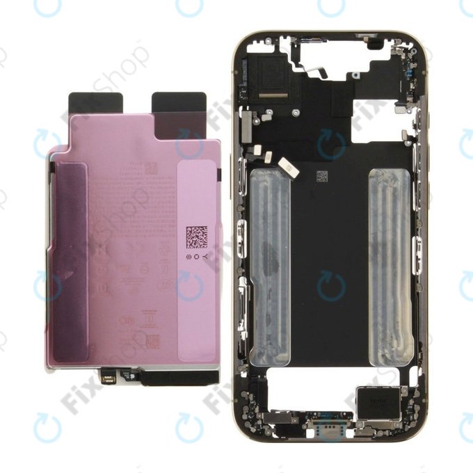 Μεσαίο πλαίσιο με μπαταρία για iPhone 17 Air | Gold | ZD076-00718 | Genuine Apple