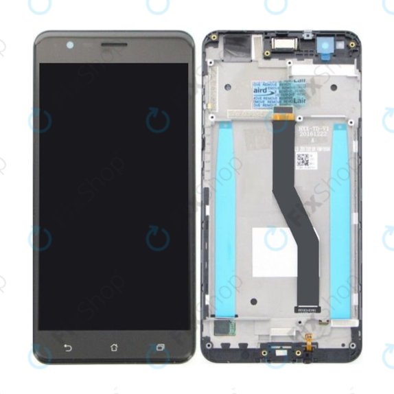 Συγκρότημα οθόνης για Asus Zenfone 3 Zoom S, ZE553KL Z01HDA, Navy Black, Service Pack