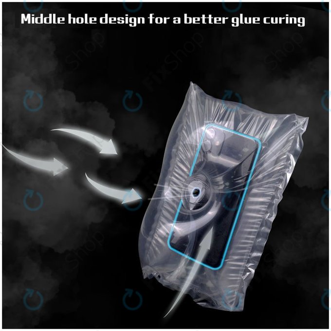 Πρέσα Αέρα για Επισκευή Γυαλιού Τηλεφώνου (80 σακούλες) για 2UUL