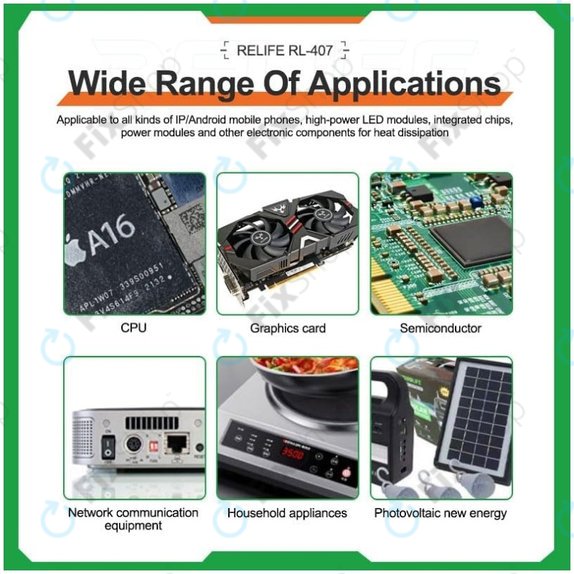 Θερμική πάστα σιλικόνης Relife RL-407, 6 W/mK, 20g, ροζ