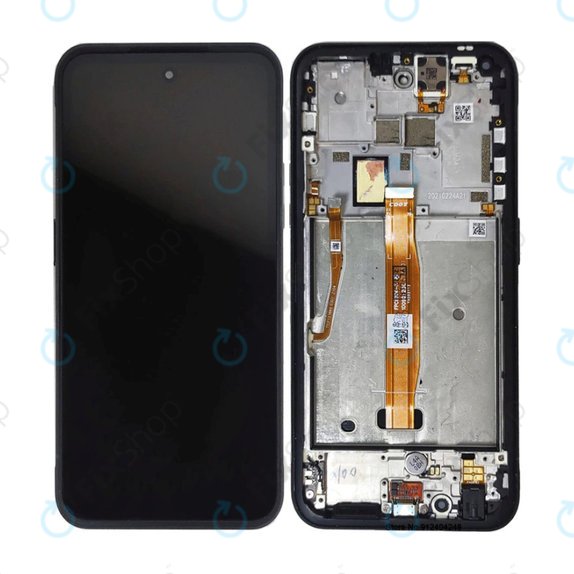 Συγκρότημα οθόνης για Nokia XR20, TA-1368, TA-1362, Granite Gray, Aftermarket