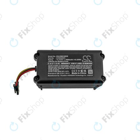 Μπαταρία για Cecotec Conga 1290, 1390, 1490, 1590, CONG0003, 14.4V, 3000mAh, HQ