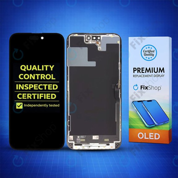 Οθόνη Hard OLED για iPhone 14 Pro Max, Αφής με πλαίσιο, FixPremium