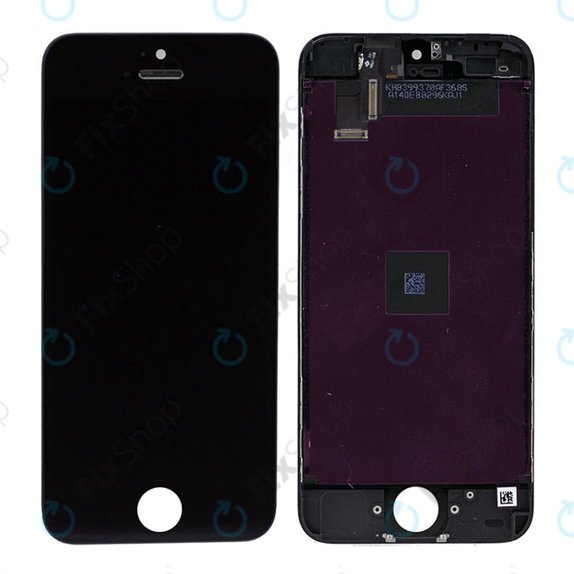 Οθόνη για iPhone 5C, Black, Αφής με πλαίσιο