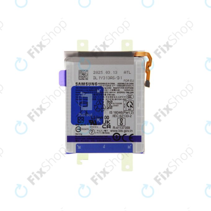 Μπαταρία για Samsung Z Flip7 FE, Sub, EB-BF742ABE, GH82-37737A, Genuine Service Pack