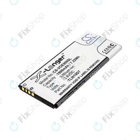 Μπαταρία για Alcatel 1 Dual Sim, TCL 5033, Vodafone VFD, Telstra, 1900mAh, Li-Ion, 3.8V, TLI019D7, HQ