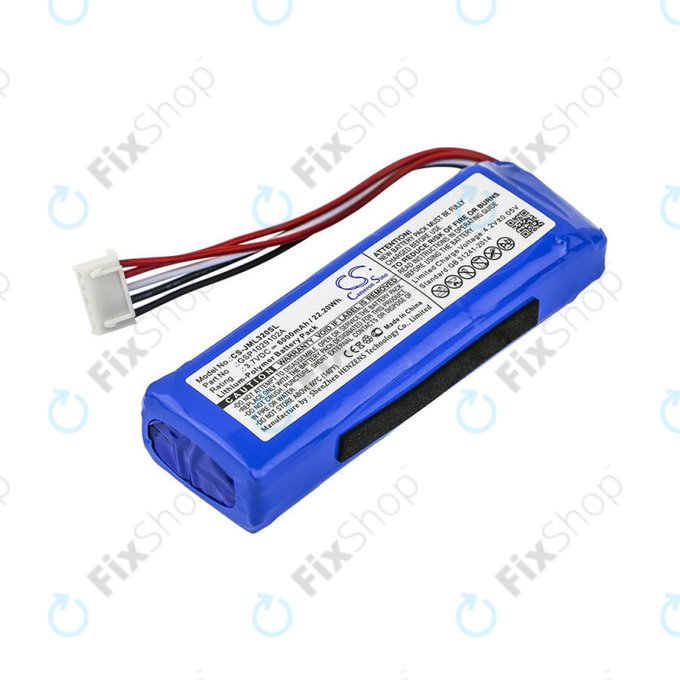 Battery για JBL Charge 3 (2016) | Li-Pol | 6000mAh | HQ