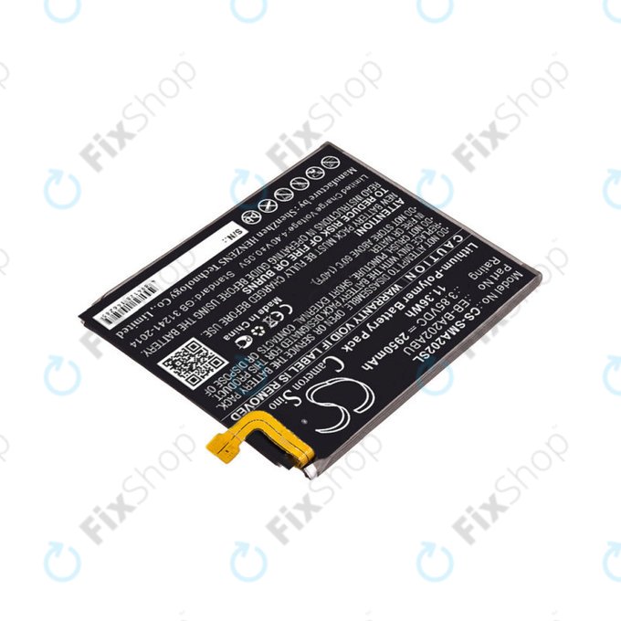 Μπαταρία για Samsung A10e, A20e A202F, 2950mAh, Li-Pol, 3.85 V, EB-BA202ABU, HQ