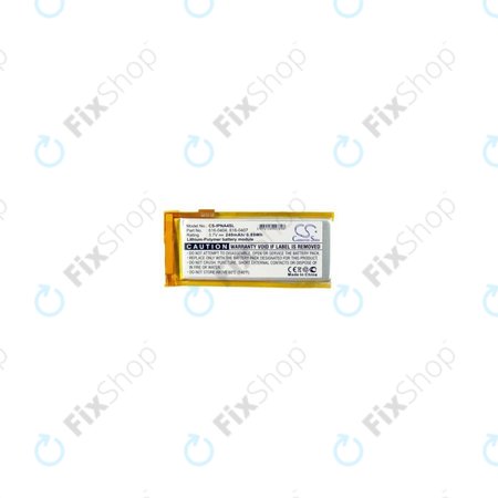 Μπαταρία για iPod Nano 4th Gen, 616-0405, 240mAh, HQ