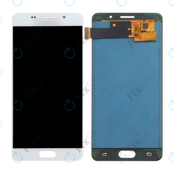 Οθόνη με οθόνη αφής για Samsung A5, A510F (2016), White, Aftermarket