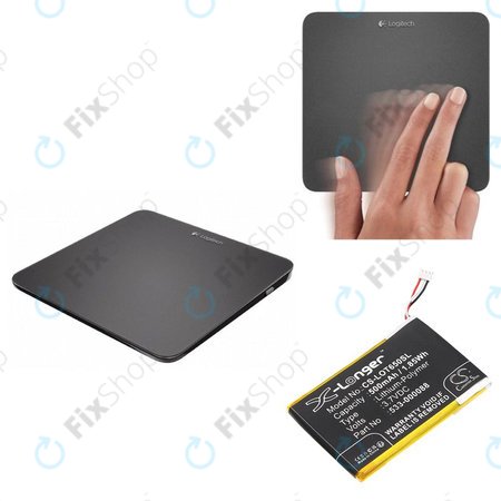 Μπαταρία για Logitech Mx Master, 500mAh, Li-Pol, 3.7V, 533-000088, HB303450, HQ