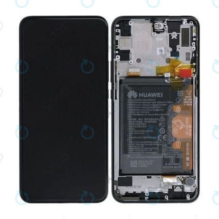 LCD Display Assembly με Battery για Huawei P Smart Z | Y9 Prime (2019) | 02352RRF | Midnight Black | Service Pack