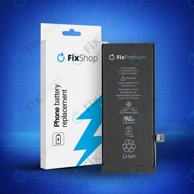 Μπαταρία για iPhone SE (2nd Gen 2020), 10 Pack, 1821mAh, FixPremium