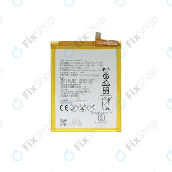 Μπαταρία για Huawei Honor 6X (BLN-L21), HB386483ECW, 3340mAh