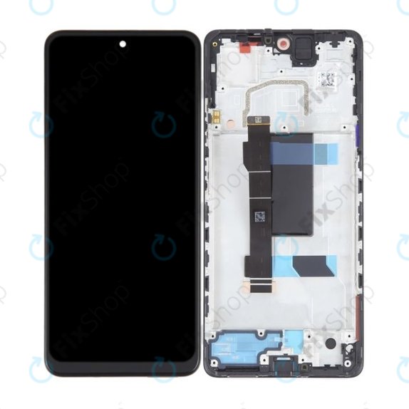 Συγκρότημα οθόνης για Xiaomi Redmi Note 12 Pro 5G, Midnight Black, Aftermarket