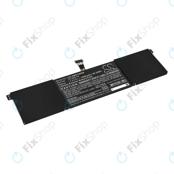 Μπαταρία για Xiaomi Mi Pro 15.6 i3, i5, i6, 7800mAh, Li-Pol, 7.6V, R15B01W, HQ