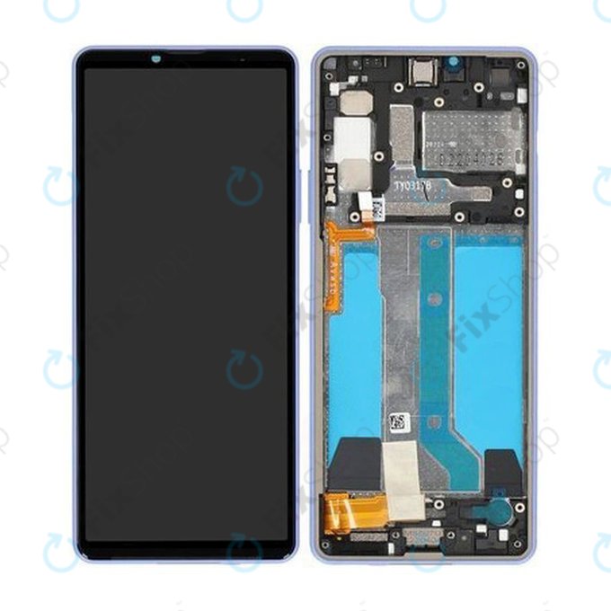 Συγκρότημα οθόνης για Sony Xperia 10 IV, XQCC54, Lavender, Service Pack