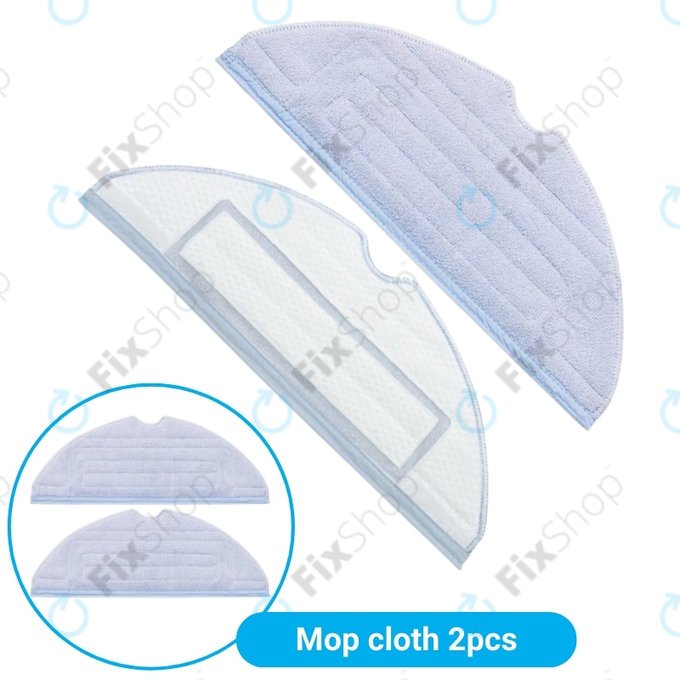 Standard Σετ (Μαύρο) για Xiaomi Roborock S7 | S7+ | S7 MaxV | S7 Pro Ultra | T7S Plus | Μαύρο | Black