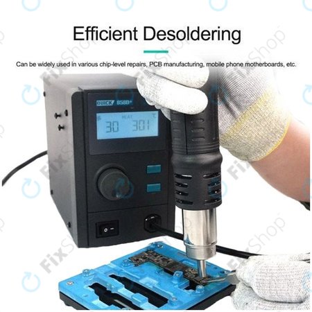 Σταθμός Κολλητηριού Θερμού Αέρα για Quick 858D+