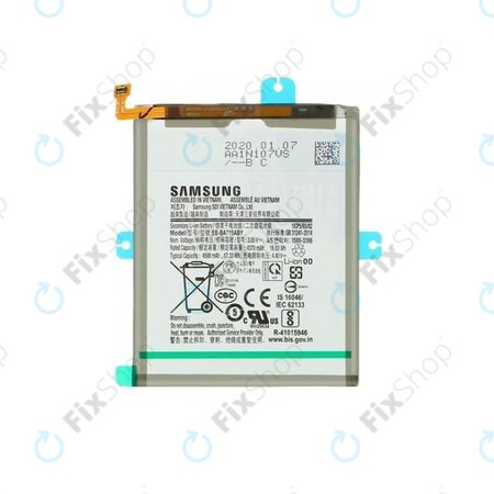 Μπαταρία για Samsung A71 A715F, GH82-22153A, EB-BA715ABY, 4500mAh, Service Pack