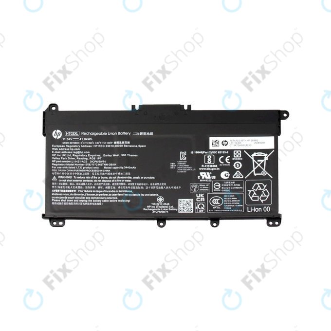 Battery για HP Pavilion x360 14-cd | HT03XL | 3600mAh | 77052347 | Service Pack