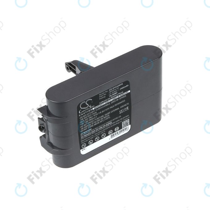 Μπαταρία για Dyson DC-series, V6, 965874-02, 21.6V, 2500mAh, HQ