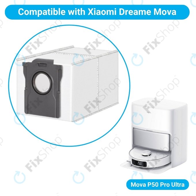 Σακούλα σκόνης, 2 τεμ. για Xiaomi Mova P50 Pro Ultra
