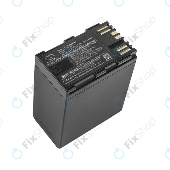 Μπαταρία για Canon EOS S200, C300, 5200mAh, Li-Ion, 14.4V, BP-A60, HQ