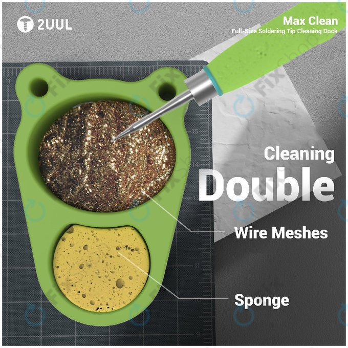 Βάση καθαρισμού μύτης κολλητηριού Max Clean, 2UUL FD30