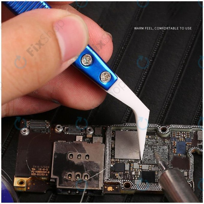 Λαβίδα Κεραμική Θερμοανθεκτική Ακριβείας με Κυρτή Μύτη για Mechanic CF-17