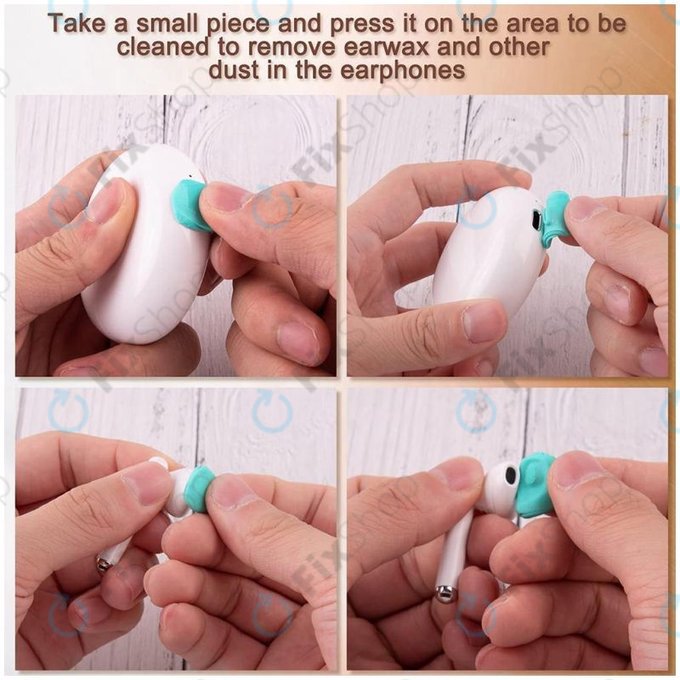 Πηλός Κόλλας για Καθαρισμό Τηλεφώνου & Ακουστικών (6 Λωρίδες)