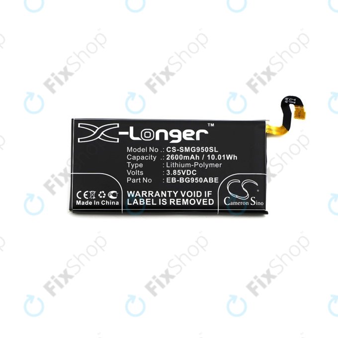 Μπαταρία για Samsung S8 G950F, EB-BG950ABE, 2600mAh, HQ