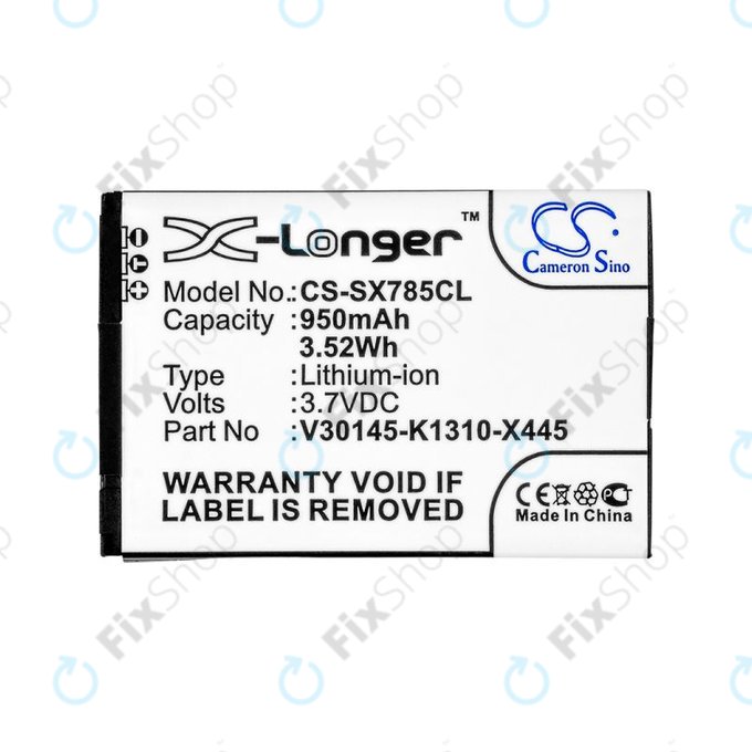 Μπαταρία για Siemens Gigaset, Openstage, SL, 950mAh, Li-Ion, 3.7V, V30145-K1310-X445, HQ