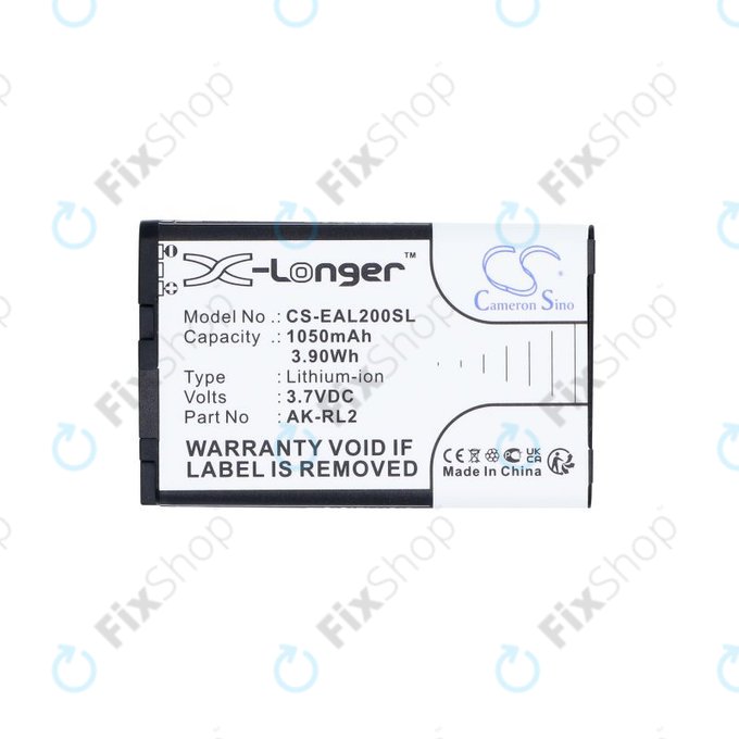 Μπαταρία για Emporia Essence Plus, Talk comfort, V20, 1050mAh, Li-Ion, 3.7V, AK-RL2, HQ