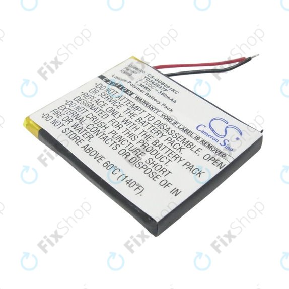 Μπαταρία για GoPro Wifi Remote, 350mAh, Li-Pol, 3.7V, YD362937P, HQ