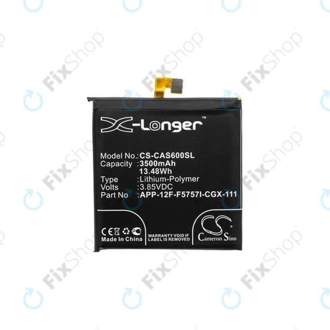 Μπαταρία για Caterpillar CAT S60, APP-12F-F5757I-CGX-111, 3500mAh, HQ