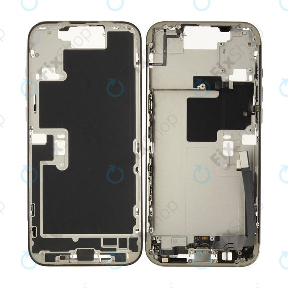 Μεσαίο πλαίσιο με μπαταρία για iPhone 16 Pro Max | White Titanium | ZD076-00694 | Genuine Apple