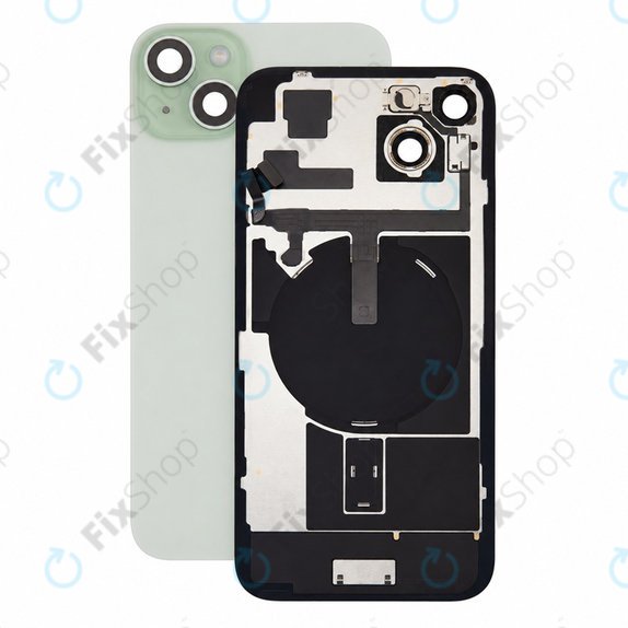 Γυαλί πίσω περιβλήματος για iPhone 15 Plus, Green, Pulled A
