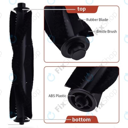 Standard Σετ (Μαύρο) για Xiaomi Viomi S9 | Lydsto R1 | Proscenic M7 Pro | M8 Pro | Μαύρο | Black